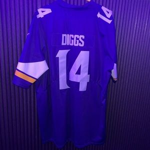 Stefon Diggs Jersey. Nike. XXL. Purple, Gold, White. MN Vikings colors!